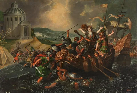 Juan de la Corte, The Rape of Helen by Juan de la Corte