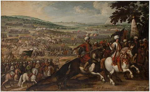 Juan de la Corte, The Turks abandon the outskirts of Vienna in 1532