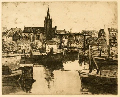 Armand Apol, Kleine haven in Nederland