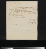 Gilles-Lambert Godecharle, Brief aan Pieter van Huffel, voorzitter van de Société des arts (Gent)