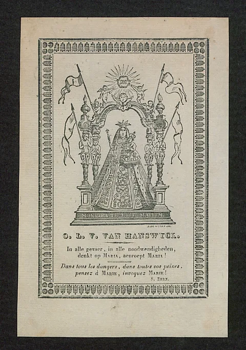 David De Noter, The sculpture of Our Lady of Hanswijck