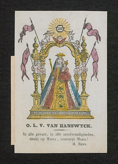 David De Noter, The sculpture of Our Lady of Hanswijck (s4)