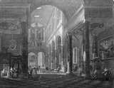 Jacob Balthasar Peeters, Interior of a Catholic Church