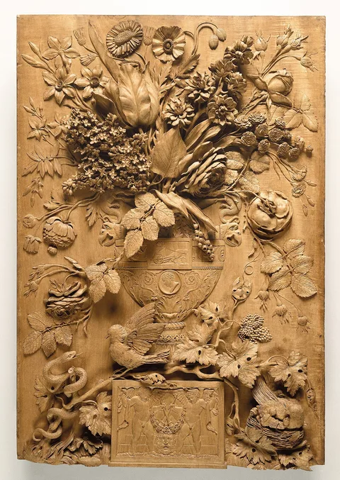 Aubert Henri Joseph Parent, Carved Relief