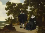 Gerard Donck, Portrait of Jan van Hensbeeck, his Wife and a Child