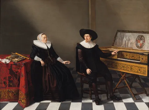 Gerard Donck, Portrait of Nicolaes Willemsz. Lossy and his wife Marritgen Pieters
