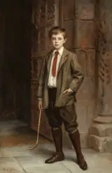 Mary Lemon Waller, William John Montagu Watson-Armstrong, 2nd Baron Armstrong of Bamburgh and Cragside (1892-1972), as a young boy