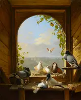 Henry Voordecker, Pigeons