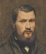 Léon Bonvin, Self-portrait