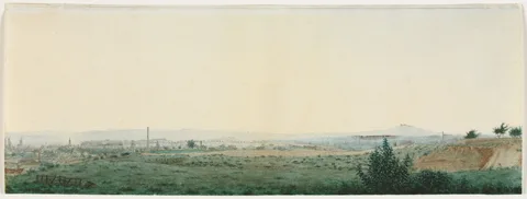 Léon Bonvin, Landscape Near Paris