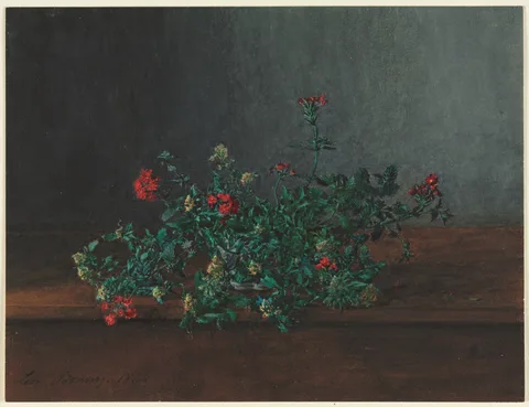 Léon Bonvin, Still Life with Wild Flowers