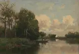 Fredericus van Rossum du Chattel, Landscape near Vreeland