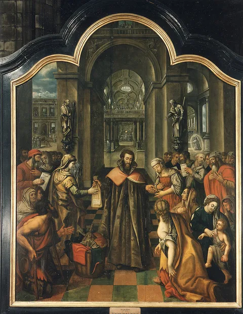 Josse van der Baren, Triptych of St. Ivo