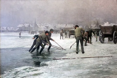 Jacob Nöbbe, The ice fetchers