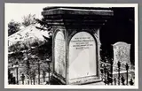 Henry Van der Weyde, Stanley Price Morgan Bligh's gravestone at Llanfechan churchyard