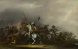 Jacob Weyer, Cavalry attacked by Infantry
