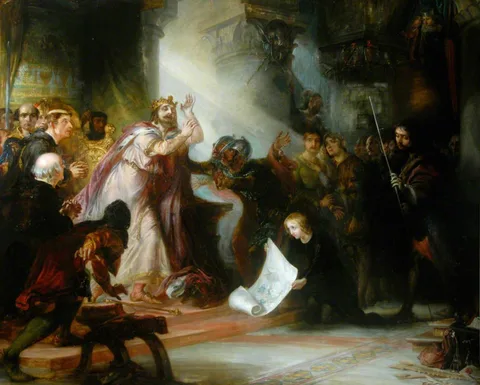 Solomon Hart, Henry I Receiving News of the Drowning of His Son