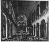 Anton Günther Gheringh, Interior view of the Jesuit Church in Antwerp