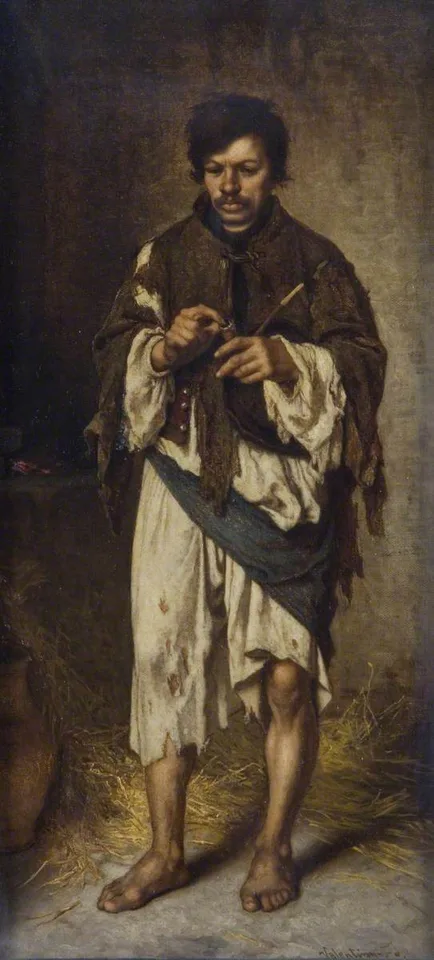 János Valentiny, The Beggar