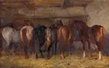 Charles Tschaggeny, Horses in Stable
