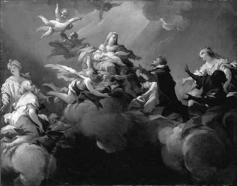 Matteo Bonechi, The Glory of Saint Dominic