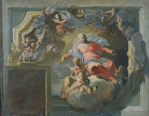 Matteo Bonechi, The Assumption of the Virgin