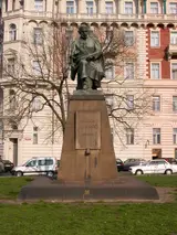 Karel Pokorný, Statue of Alois Jirásek, Prague