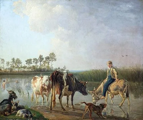 Jean Baptiste Berré, Pastoral scene