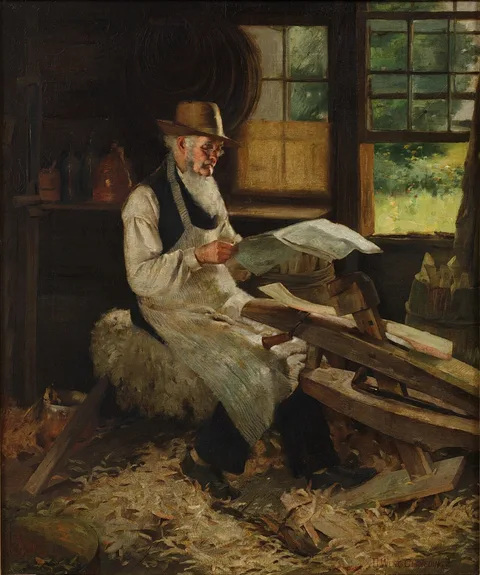 Benjamin West Clinedinst, An Idle Moment