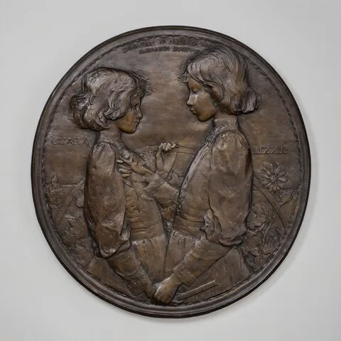 Bela Lyon Pratt, Clara and Lizzie, Daughters of Frederick and Elizabeth Shattuck