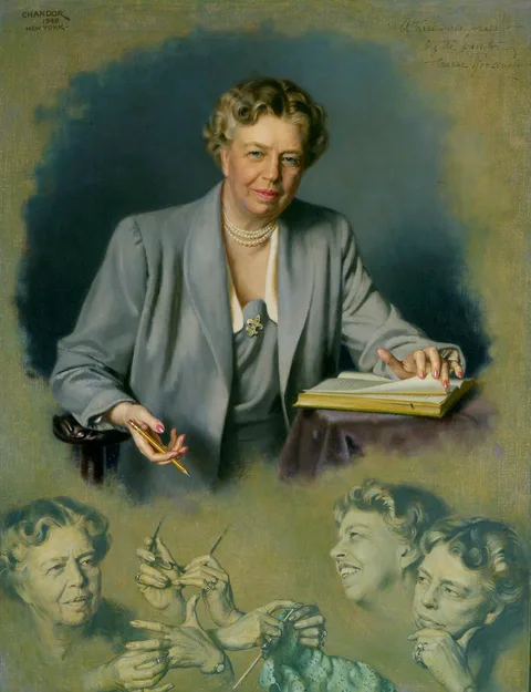 Douglas Chandor, Anna Eleanor Roosevelt (Mrs. Franklin D. Roosevelt)