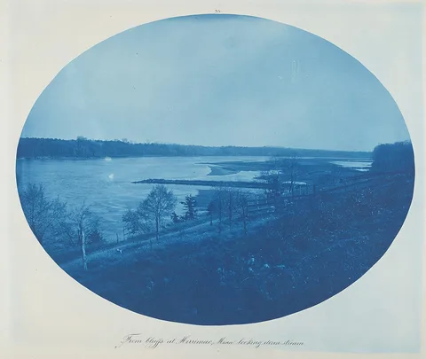 Henry Peter Bosse, From Bluffs at Merrimac, Minn. Looking Downstream