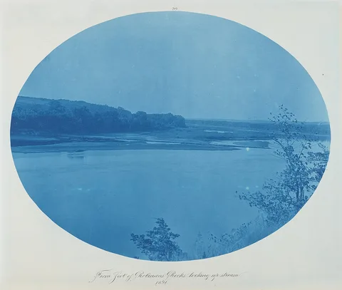 Henry Peter Bosse, From Foot of Robinson's Rock Looking Upstream