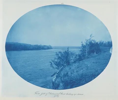 Henry Peter Bosse, From Foot of Robinson's Rock Looking Upstream