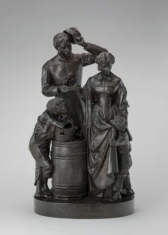 John Rogers, Taking the Oath and Drawing Rations