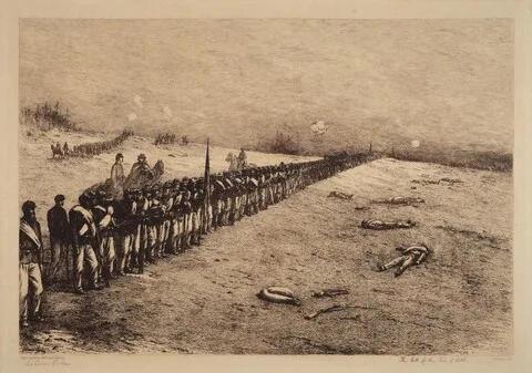Edwin Forbes, The Halt of the Line of Battle