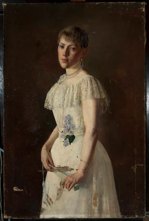 Jan Kauzik, Portrait of Wanda Suchocka