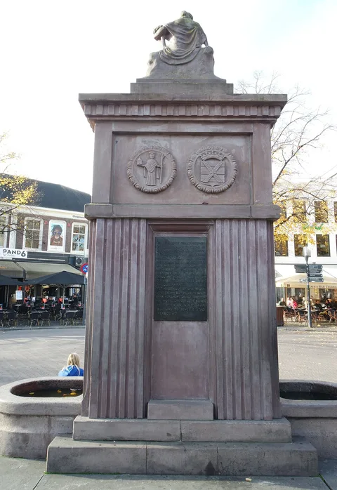 Ludwig Nick, Monument to the city fire of Enschede (1862)