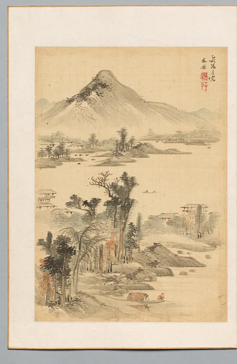 Uragami Shunkin, Landscape
