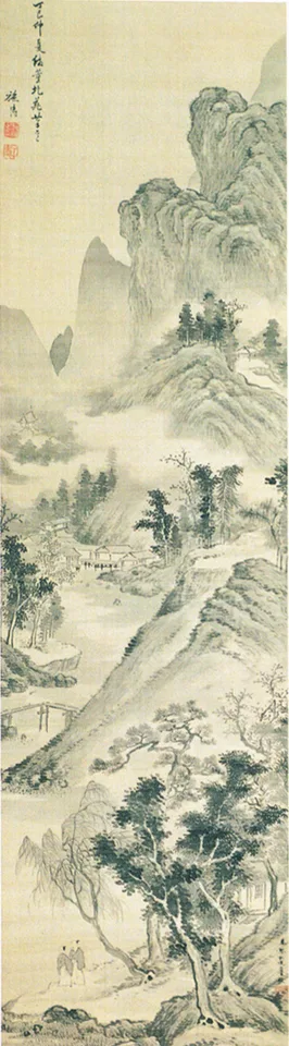 Uragami Shunkin, A landscape
