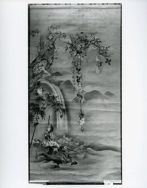 Kanō Tanshin, Family of Monkeys