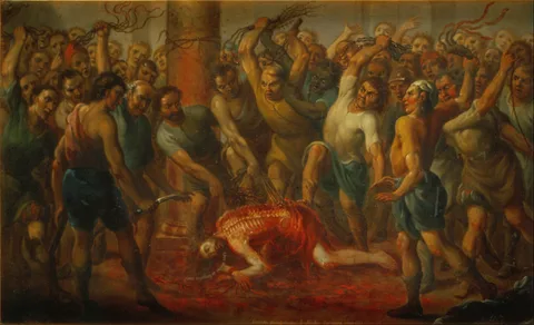 Nicolás Enríquez, The Flagellation