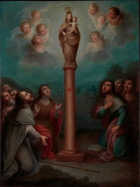 Nicolás Enríquez, The Apparition of the Virgin of el Pilar to St. James