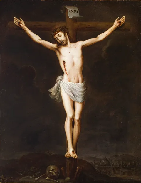 Nicolás Enríquez, The Crucifixion (La crucifixión)