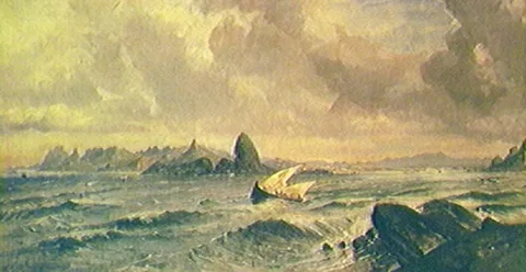 Eduardo de Sá, View of the Entrance of Guanabara Bay