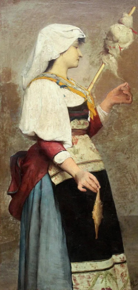 Eduardo de Sá, The peasant woman