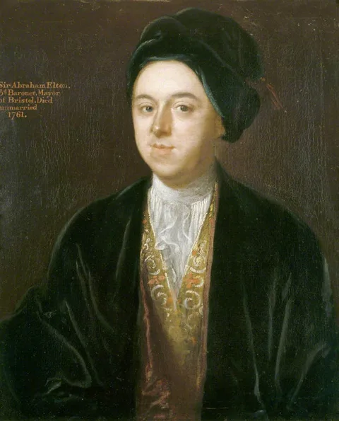 Jeremiah Davison, Sir Abraham Elton Elton, 3rd Bt (1703-1761)
