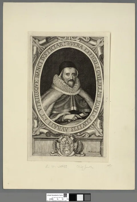 William Sherwin, Vera effigies Gviliemi Iones eqvitis avrati et vtriusqve banci ivsticiar