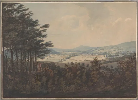 William Green, Landscape with Vale and Mountains