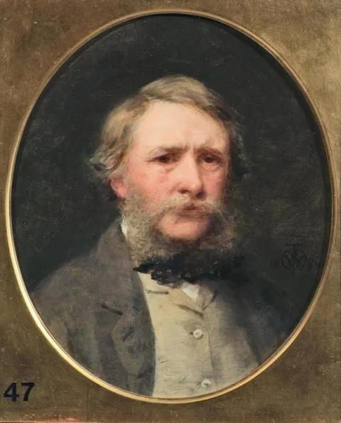 William Charles Thomas Dobson, Self Portrait